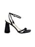 Sam Edelman 100% Leather Black Sandals Size 8 1/2 - photo 1