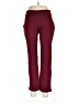 Charter Club Solid Burgundy Active Pants Size 10 - photo 1