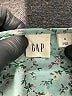 Gap 100% Polyester Teal 3/4 Sleeve Blouse Size S - photo 7