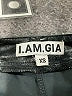 I.AM.GIA Metallic Black Casual Pants Size XS - photo 7