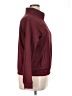 Ebb & Flow Solid Burgundy Track Jacket Size 1X - photo 4
