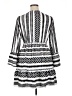 Unbranded 100% Polyester Chevron-herringbone White Casual Dress Size XL - photo 2