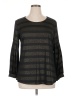 Valerie Stevens Black Long Sleeve Top Size XL - photo 1