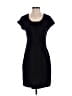 Elle Solid Black Casual Dress Size S - photo 1