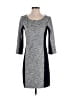 Old Navy Color Block Gray Casual Dress Size S - photo 1