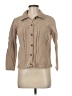 Classic Elements 100% Cotton Tan Cardigan Size M (petite) - photo 1