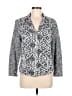 Style&Co Print Gray Blazer Size M - photo 1