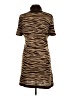 Elementz 100% Acrylic Animal Print Brown Casual Dress Size M - photo 2