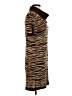 Elementz 100% Acrylic Animal Print Brown Casual Dress Size M - photo 4