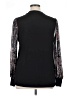 Maurices Black Long Sleeve Blouse Size 0X - photo 2