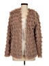 Audrey 3+1 100% Polyester Tan Cardigan Size M - photo 1