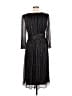 Julia Jordan Metallic Black Cocktail Dress Size 6 - photo 2