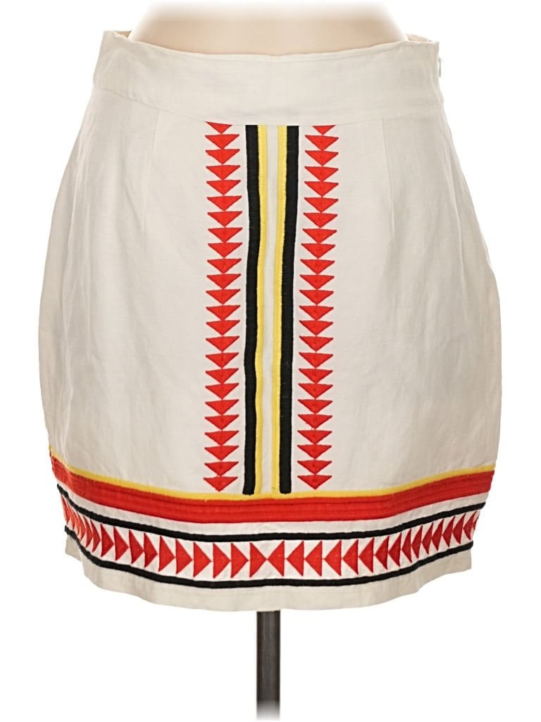 Pre-owned Quinn Casual Skirt In Ivory