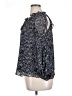 Express 100% Polyester Blue 3/4 Sleeve Blouse Size XL - photo 5