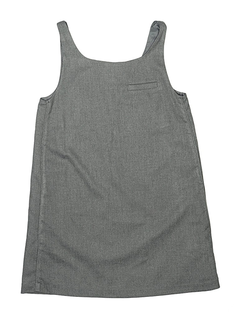 Pre-owned Zara Kids' Dress In Gray