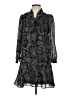 Ann Taylor LOFT Paisley Black Casual Dress Size XS - photo 1