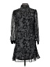 Ann Taylor LOFT Paisley Black Casual Dress Size XS - photo 2