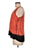 Edge Orange Sleeveless T-Shirt Size M - photo 5