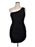 Assorted Brands Solid Black Cocktail Dress Size XL - photo 1