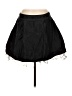 Candie's Solid Black Casual Skirt Size 5 - photo 1