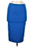 Bebe Solid Blue Casual Skirt Size M - photo 1