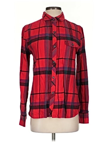 BDG Long Sleeve Button-Down Shirt (view 1)