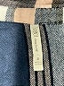 Dna Couture 100% Rayon Plaid Blue Long Sleeve Button-Down Shirt Size S - photo 7