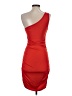 Shein Solid Red Cocktail Dress Size S - photo 2