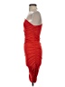 Shein Solid Red Cocktail Dress Size S - photo 5