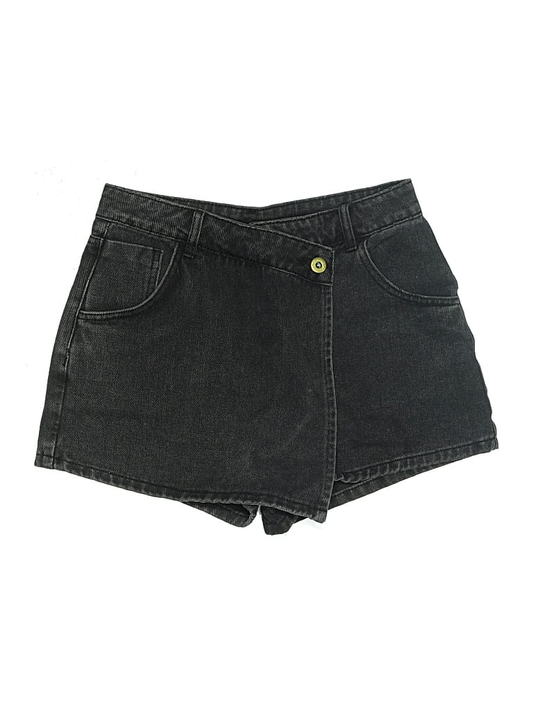Commense Denim Skirt In Black