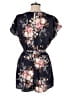 Shein 100% Polyester Floral Blue Romper Size 6 - photo 2