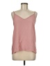 Lavender Fields 100% Polyester Pink Sleeveless Top Size M - photo 1