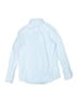 Nukutavake Solid Blue Long Sleeve Button-Down Shirt Size 10 - photo 2