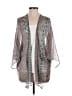 American Eagle Outfitters Silver Kimono Size XS - photo 1