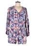 Old Navy 100% Rayon Paisley Blue Romper Size M - photo 1
