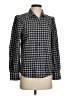 Rails Checkered-gingham Brown Gray Long Sleeve Blouse Size S - photo 1