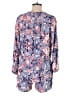Old Navy 100% Rayon Paisley Blue Romper Size M - photo 2