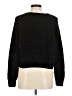 Altar'd State 100% Polyester Tweed Black Pullover Sweater Size M - photo 2