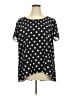 Torrid 100% Polyester Polka Dots Black Short Sleeve Blouse Size 2X Plus (2) - photo 1