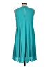 DR2 100% Polyester Solid Teal Casual Dress Size M - photo 2