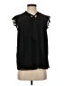 Zac & Rachel 100% Polyester Black Sleeveless Blouse Size S - photo 1