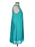 DR2 100% Polyester Solid Teal Casual Dress Size M - photo 4