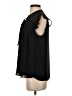 Zac & Rachel 100% Polyester Black Sleeveless Blouse Size S - photo 5
