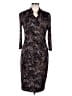 Max Mara Animal Print Brown Cocktail Dress Size Lg - 48 - photo 1