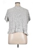 Max Studio Tweed Gray Short Sleeve T-Shirt Size 1X - photo 2