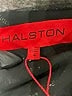 Halston 100% Polyester Metallic Silver Cocktail Dress Size 4 - photo 3