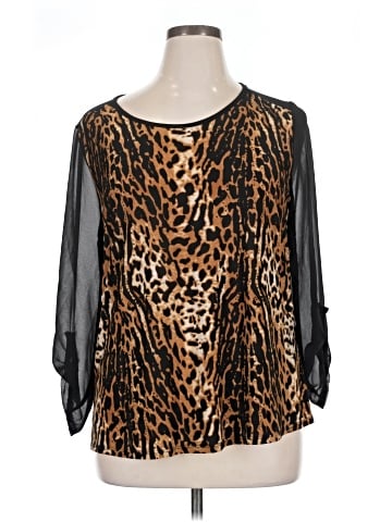 Carol Rose 3/4 Sleeve Blouse (view 1)