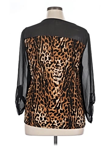 Carol Rose 3/4 Sleeve Blouse (view 2)