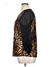 Carol Rose 100% Polyester Animal Print Brown 3/4 Sleeve Blouse Size 1X - photo 5
