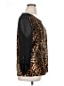Carol Rose 100% Polyester Animal Print Brown 3/4 Sleeve Blouse Size 1X - photo 4